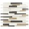 Andova Tiles Reign 2" x 0.25" Straight Edge Glass Mosaic Wall Tile ANDREI530 - alternate 1